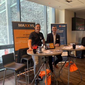 Unsere Kollegen der MAXXYS AG und DriveLock auf dem BVMW Cybersicherheits Kongress 2022 in der MEWA Arena